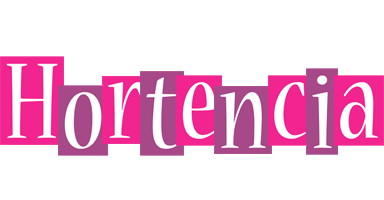 Hortencia whine logo