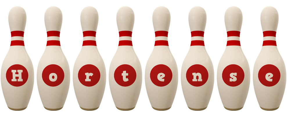 Hortense bowling-pin logo