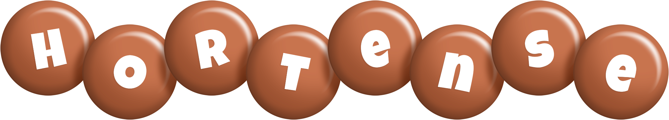 Hortense candy-brown logo