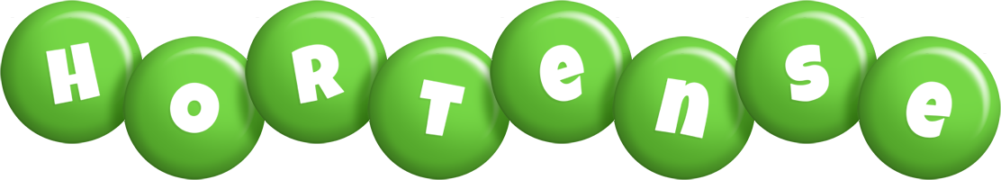 Hortense candy-green logo