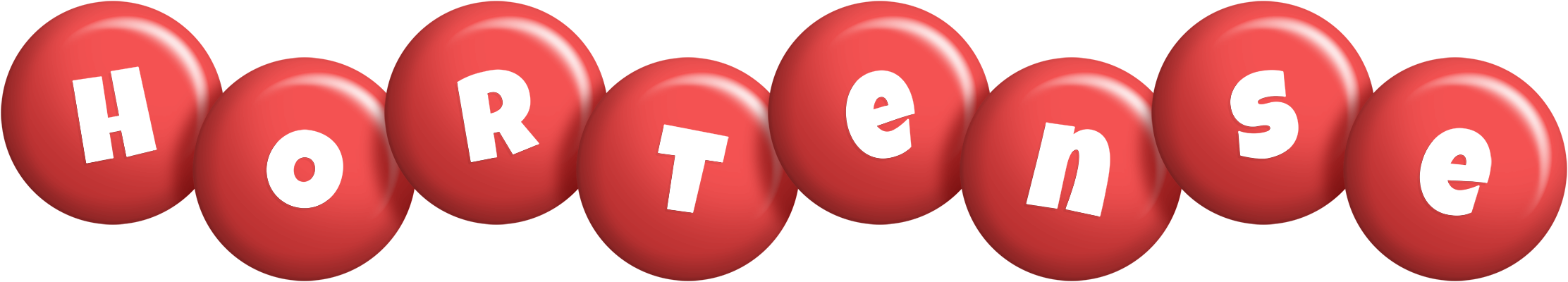 Hortense candy-red logo
