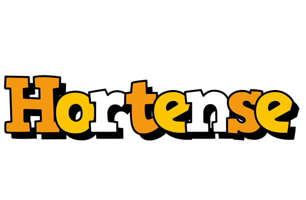 Hortense cartoon logo