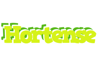 Hortense citrus logo