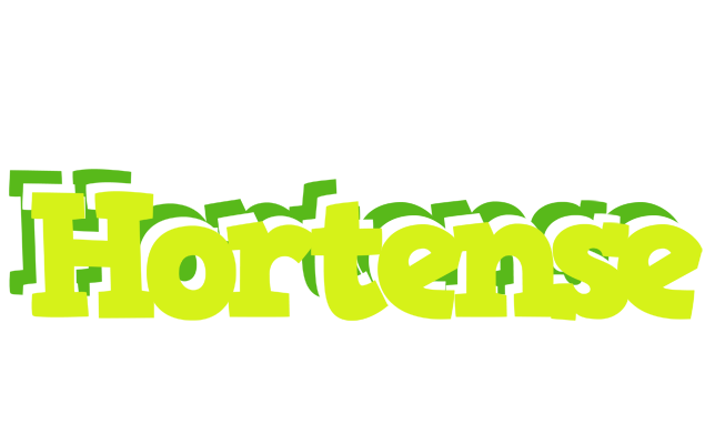 Hortense citrus logo
