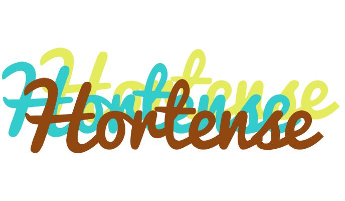 Hortense cupcake logo