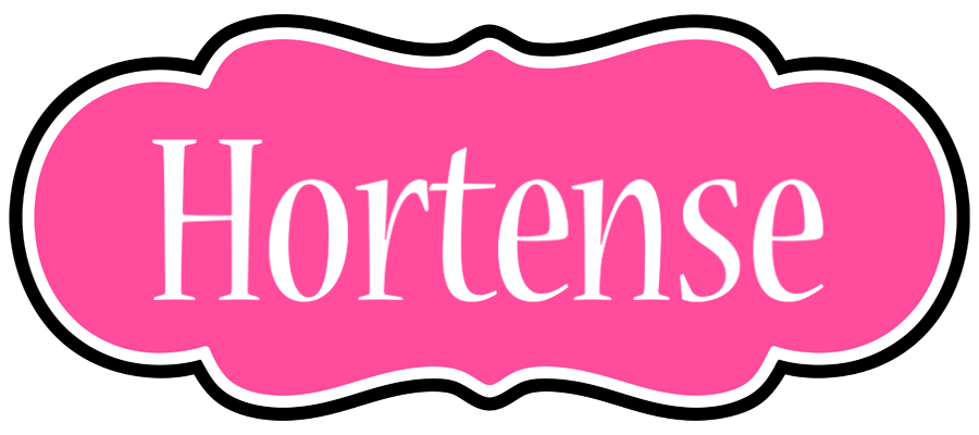 Hortense invitation logo
