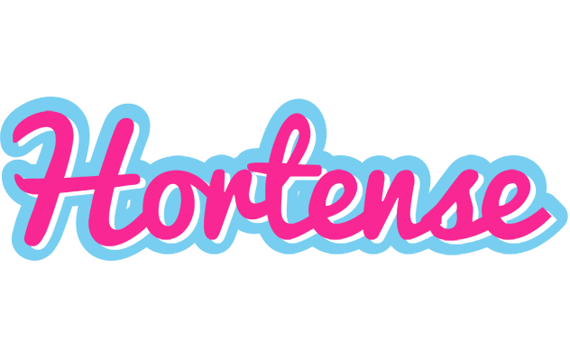 Hortense popstar logo