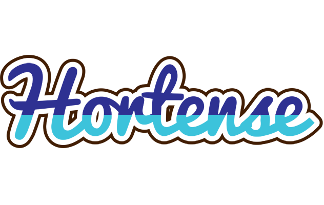 Hortense raining logo