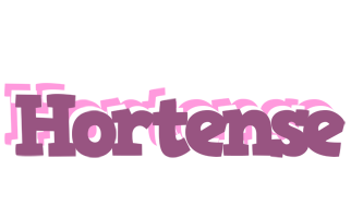 Hortense relaxing logo