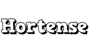 Hortense snowing logo