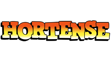 Hortense sunset logo