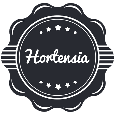 Hortensia badge logo