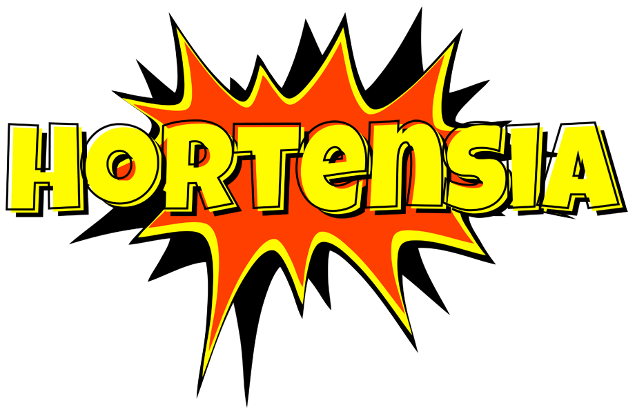 Hortensia bazinga logo