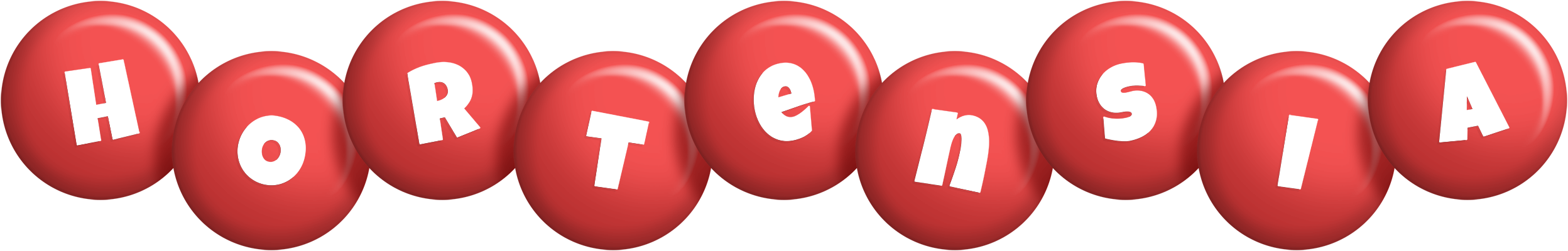 Hortensia candy-red logo