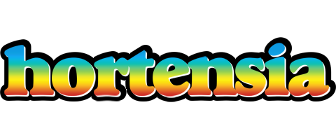 Hortensia color logo