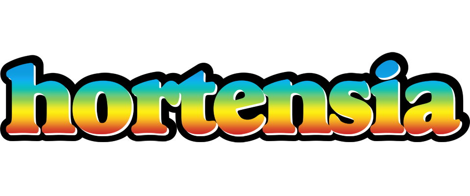 Hortensia color logo