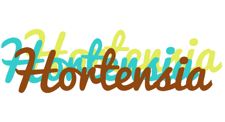 Hortensia cupcake logo