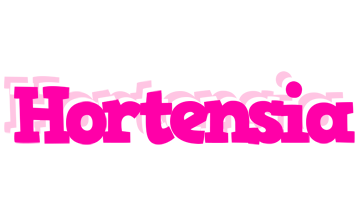 Hortensia dancing logo