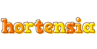 Hortensia desert logo