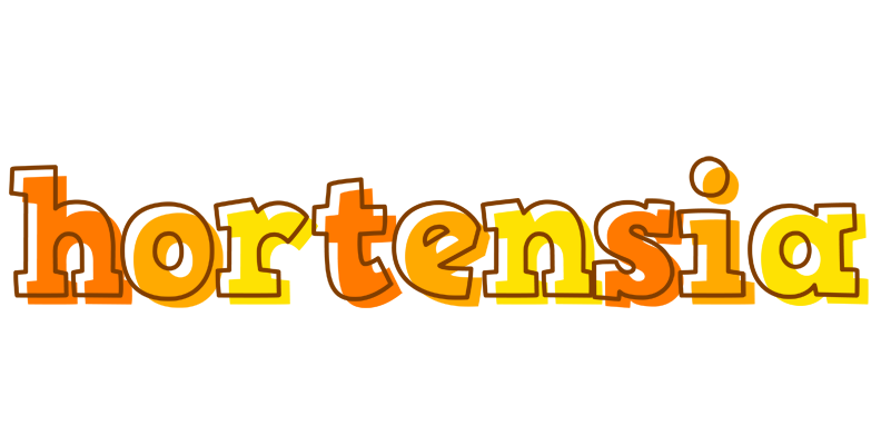 Hortensia desert logo
