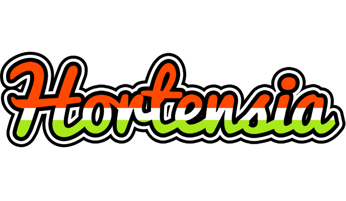 Hortensia exotic logo