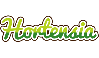 Hortensia golfing logo