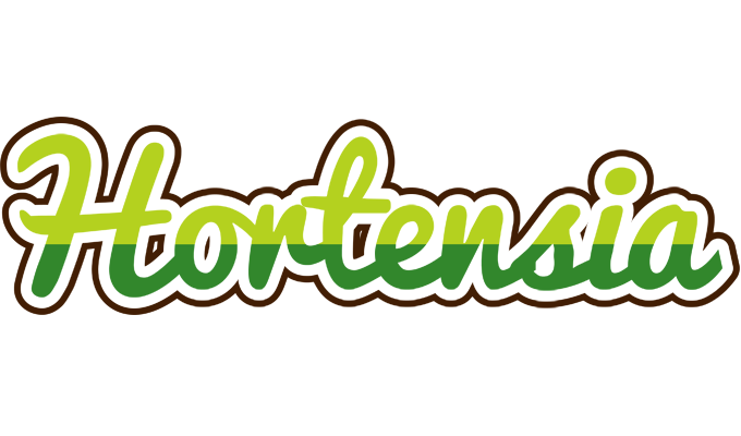 Hortensia golfing logo