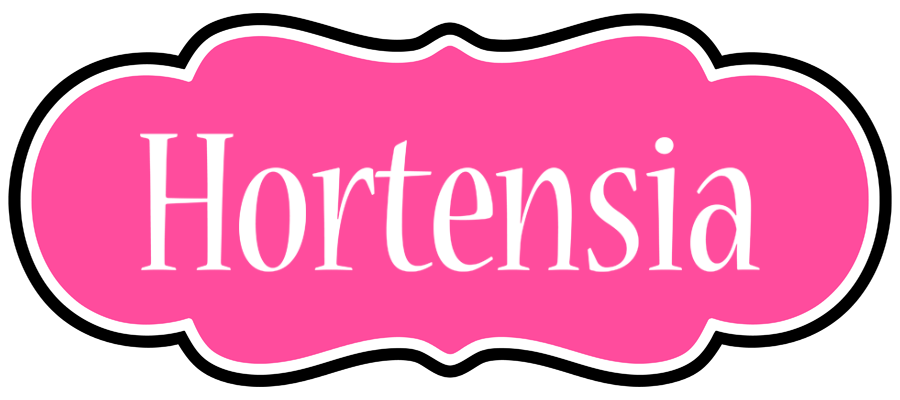 Hortensia invitation logo