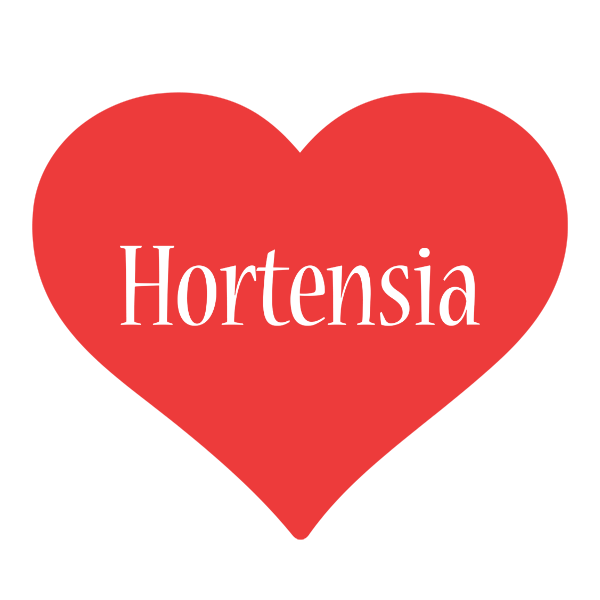 Hortensia love logo
