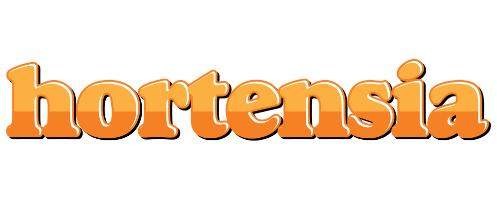 Hortensia orange logo