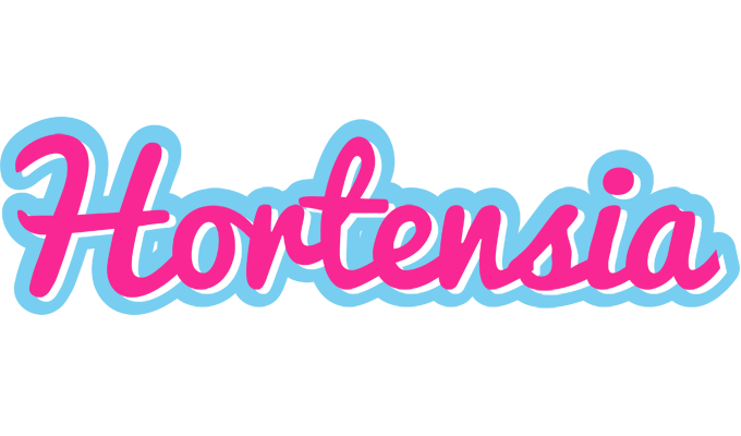 Hortensia popstar logo