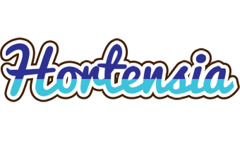 Hortensia raining logo