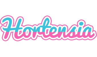 Hortensia woman logo