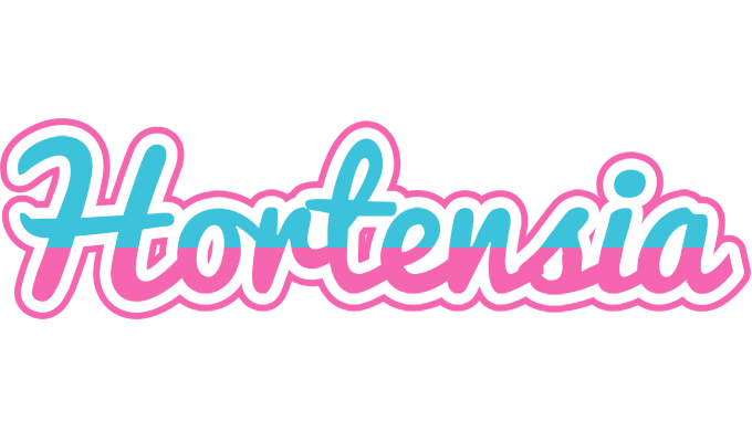 Hortensia woman logo