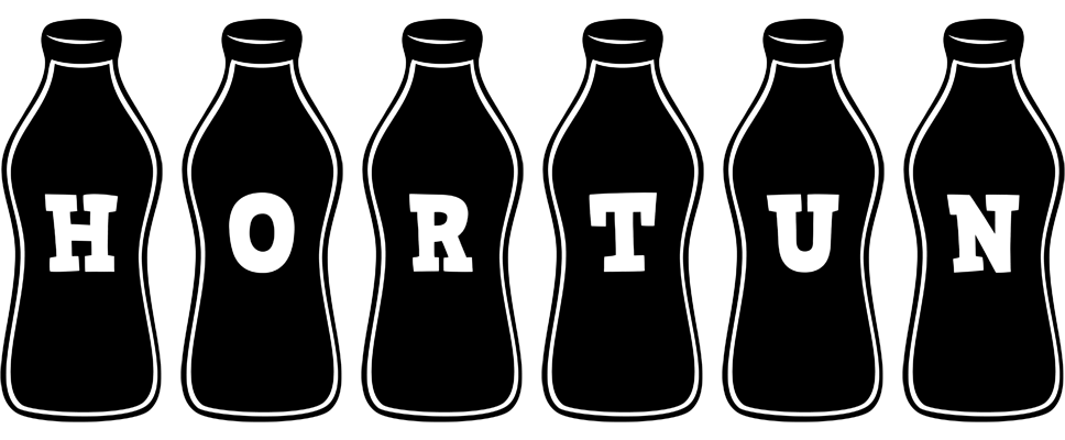 Hortun bottle logo