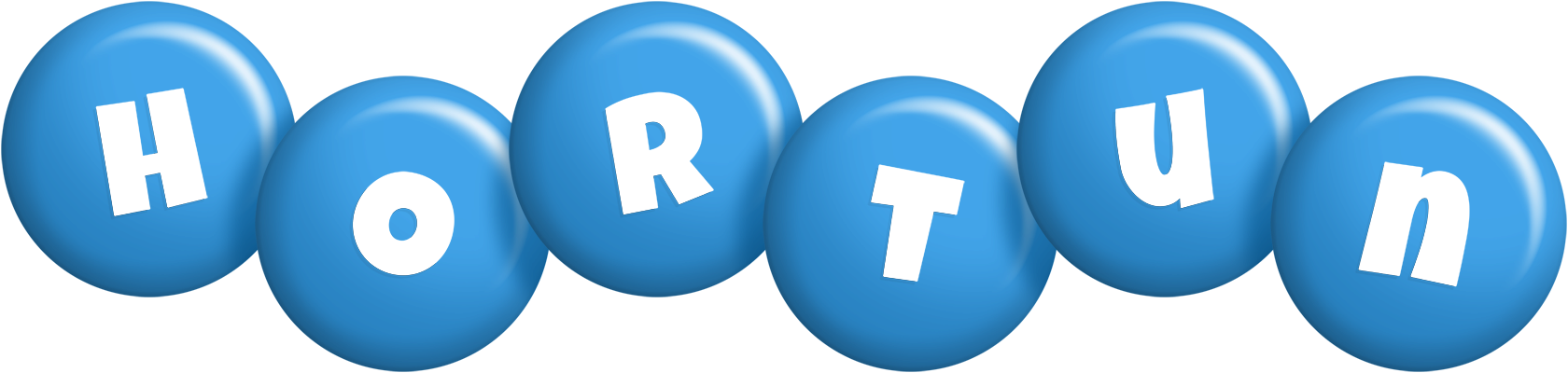 Hortun candy-blue logo