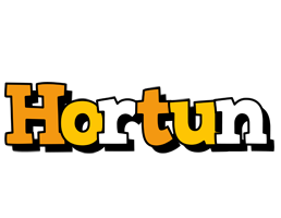 Hortun cartoon logo