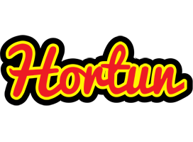 Hortun fireman logo