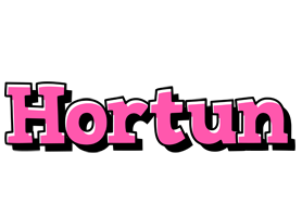 Hortun girlish logo