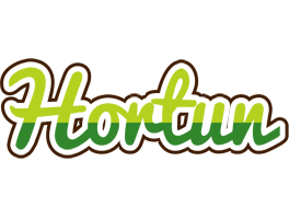 Hortun golfing logo