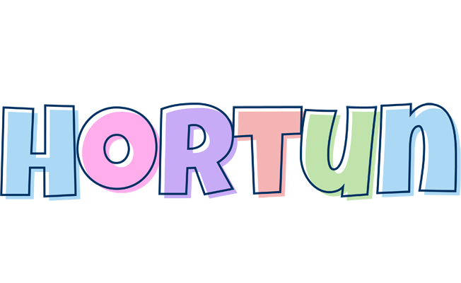 Hortun pastel logo