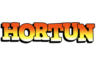 Hortun sunset logo