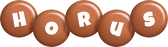 Horus candy-brown logo