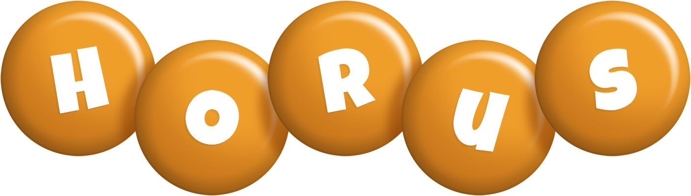 Horus candy-orange logo