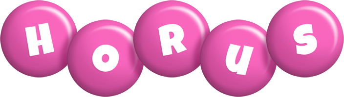 Horus candy-pink logo