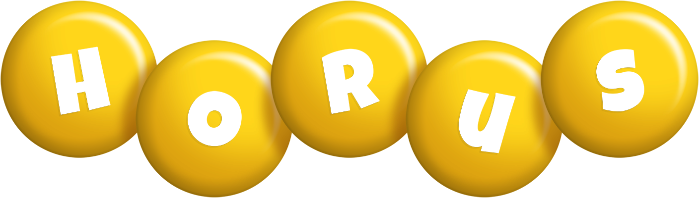 Horus candy-yellow logo