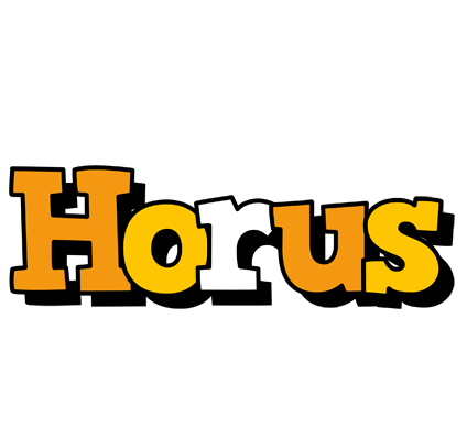Horus cartoon logo