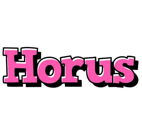 Horus girlish logo