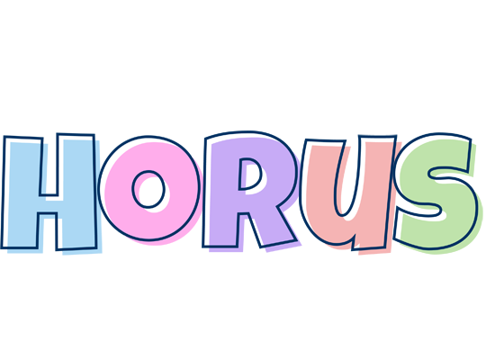 Horus pastel logo