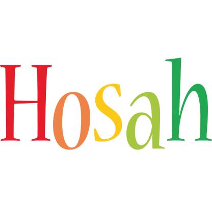 Hosah birthday logo